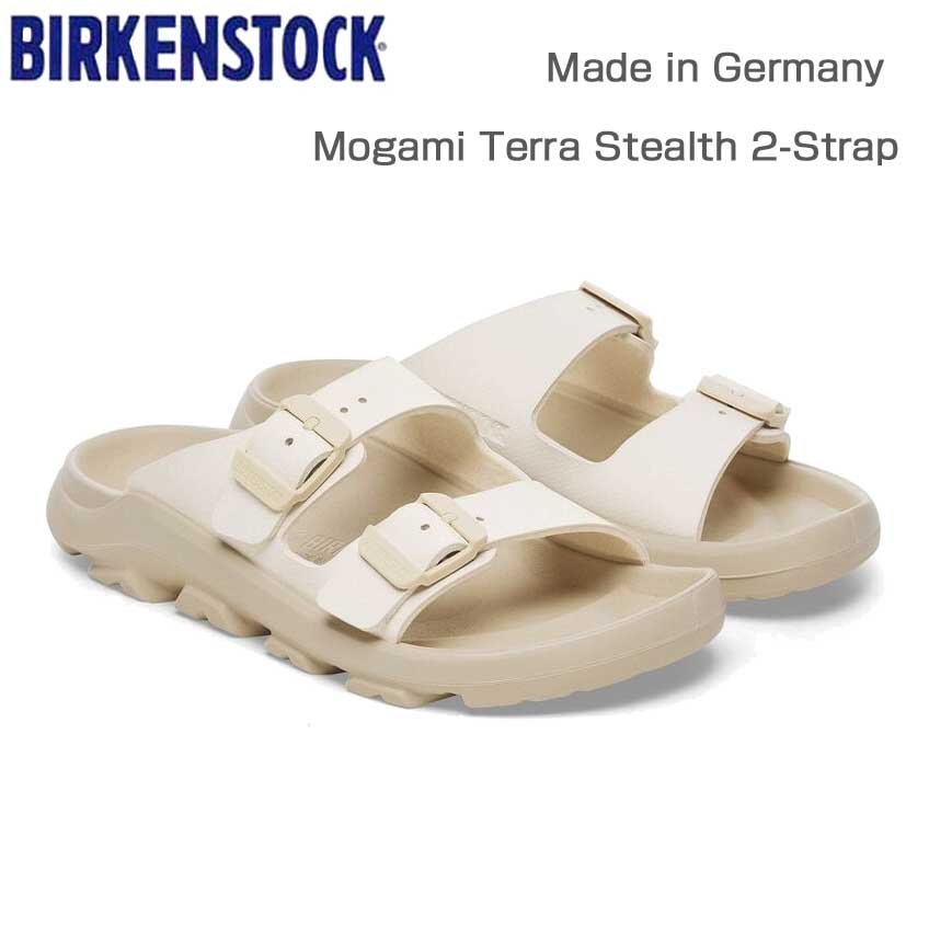 BIRKENSTOCKビルケンシュトックMogamiTerraStealth2-Strap（モガミテラステルス2ストラップ）エッグシェル1029631（レギュラーフィット幅広）レディースサンダルコンフォート「靴」