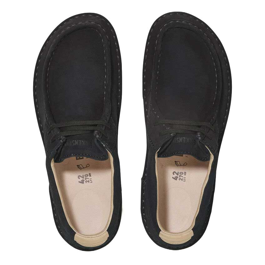 ビルケンシュトックBIRKENSTOCKPASADENA（パサデナ）メンズ（幅広レギュラーフィット）1029658（ベロアレザー／ブラック）スニーカーコンフォートフラットシューズ「靴」