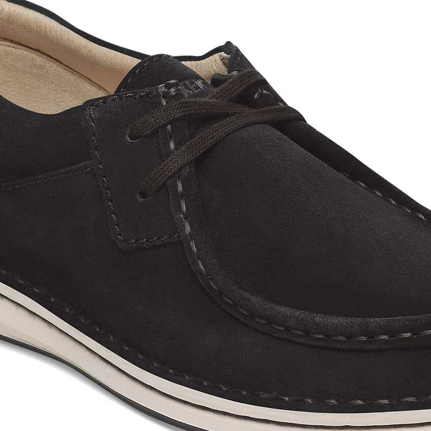 ビルケンシュトックBIRKENSTOCKPASADENA（パサデナ）メンズ（幅広レギュラーフィット）1029658（ベロアレザー／ブラック）スニーカーコンフォートフラットシューズ「靴」