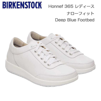 ビルケンシュトックBIRKENSTOCKHonnef365（ホンネフ365）レディース（幅狭）1029684（ホワイト）ナチュラルレザースニーカーコンフォートフラットシューズ「靴」