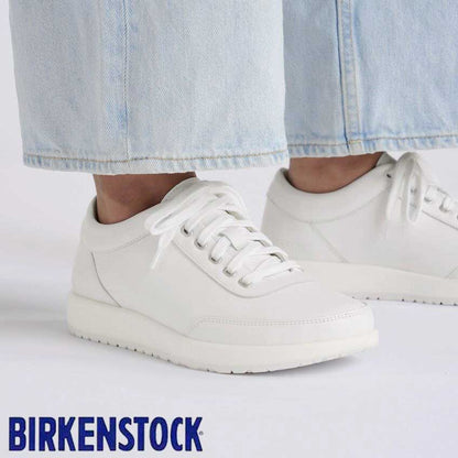 ビルケンシュトックBIRKENSTOCKHonnef365（ホンネフ365）レディース（幅狭）1029684（ホワイト）ナチュラルレザースニーカーコンフォートフラットシューズ「靴」
