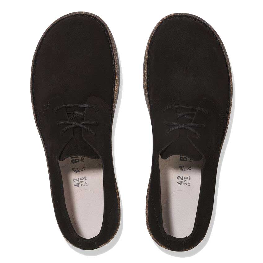 ビルケンシュトックBIRKENSTOCKUppsalaLow（アップサラロー）メンズ（幅広レギュラーフィット）1029697（ベロアレザー／ブラック）スニーカーコンフォートフラットシューズ「靴」