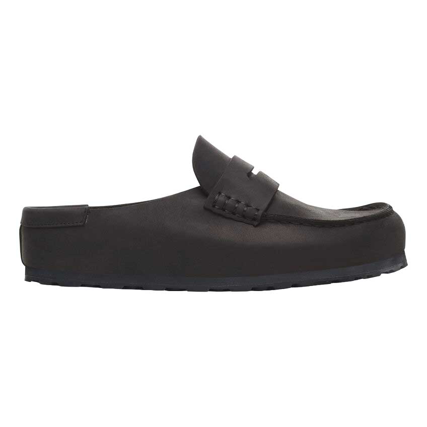 ビルケンシュトックBIRKENSTOCKNaplesWrapped（ネープルズラップ）幅広（レギュラーフィット）1029711（オイルドレザー／ブラック）メンズサボクロッグ快適サンダル「靴」