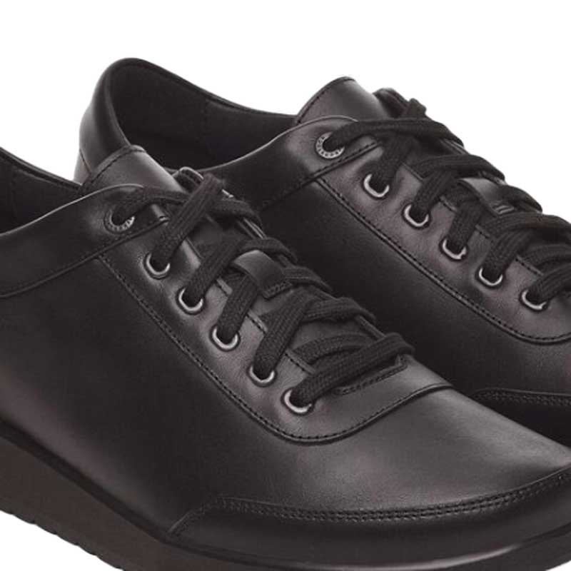 ビルケンシュトックBIRKENSTOCKHonnef365（ホンネフ365）メンズ（幅広）1029714（ブラック）ナチュラルレザースニーカーコンフォートフラットシューズ「靴」