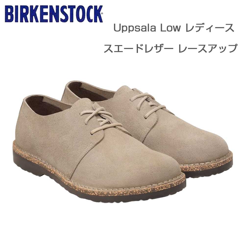 ビルケンシュトックBIRKENSTOCKUppsalaLow（アップサラロー）レディース（幅狭ナローフィット）1029731（ベロアレザー／トープ）スニーカーコンフォートフラットシューズ「靴」