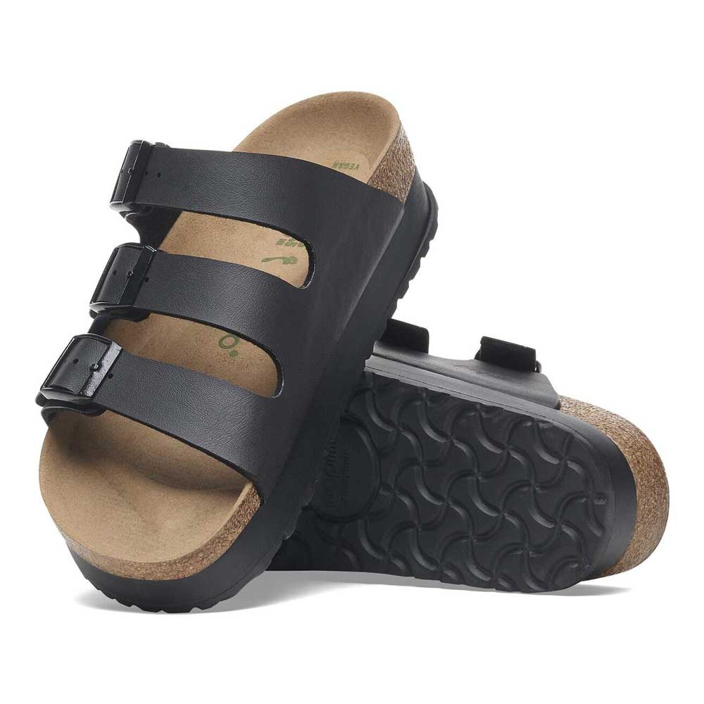 papilliobyBIRKENSTOCKビルケンシュトックFloridaIIIFlexPlatform（フロリダ）ブラック1029737（ナロー幅狭）厚底ドイツ生まれの快適サンダル「靴」