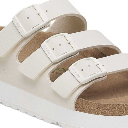 papilliobyBIRKENSTOCKビルケンシュトックFloridaIIIFlexPlatform（フロリダ）エッグシェル1029751（ナロー幅狭）厚底ドイツ生まれの快適サンダル「靴」