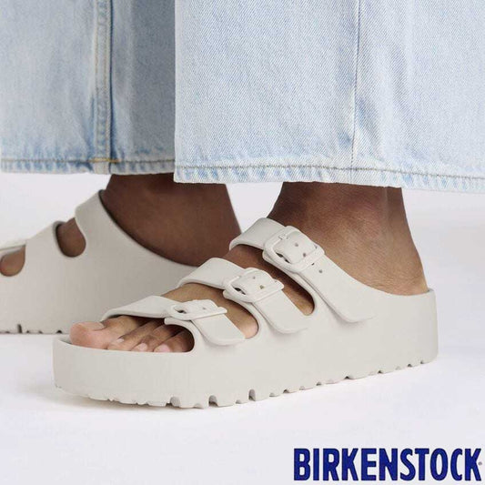 papilliobyBIRKENSTOCKビルケンシュトックFloridaIIIEVAFlexPlatform（フロリダ）エッグシェル1029770（ナロー幅狭）EVA厚底ドイツ生まれの快適サンダル「靴」
