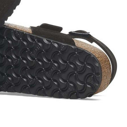 BIRKENSTOCKビルケンシュトックTulumIIVL/NB（トゥルム）スエードレザーブラック1029779（ナローフィット幅狭ソフトフットベッド）レディースサンダル「靴」