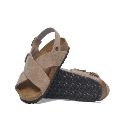 BIRKENSTOCKビルケンシュトックTulumIIVL/NB（トゥルム）スエードレザートープ1029834（ナローフィット幅狭ソフトフットベッド）レディースサンダル「靴」
