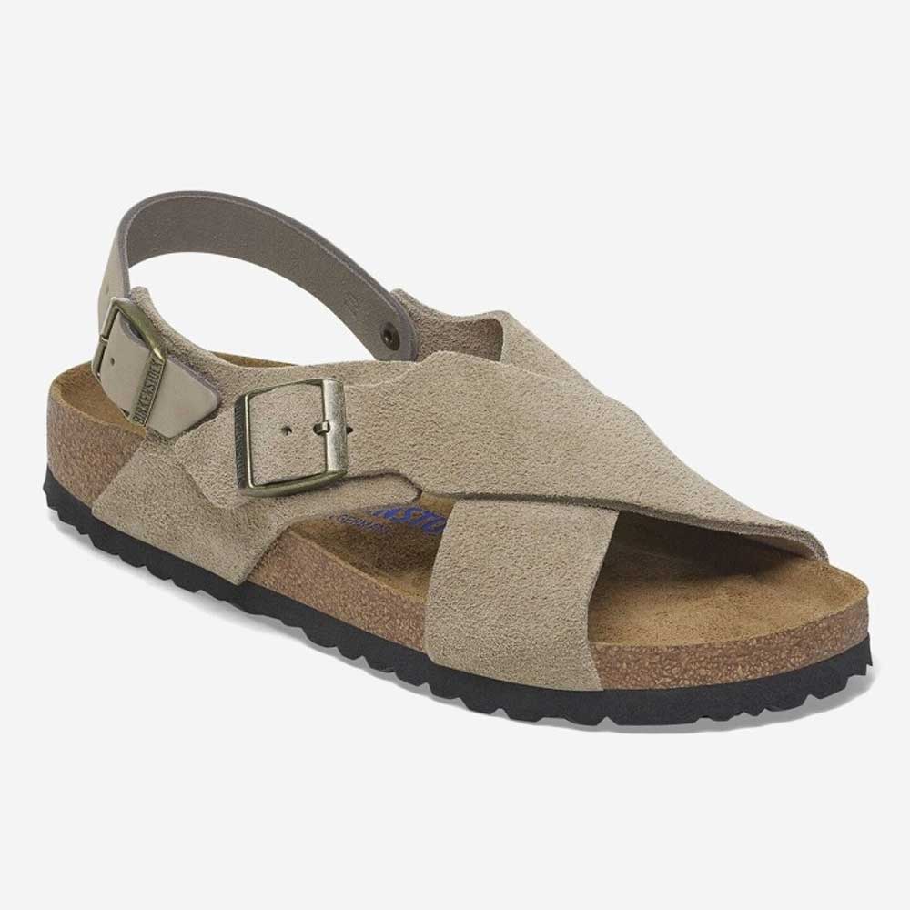 BIRKENSTOCK ビルケンシュトック Tulum II VL/NB（トゥルム）スエードレザー トープ 1029834（ナローフィット 幅狭 ソフトフットベッド）レディースサンダル 「靴」