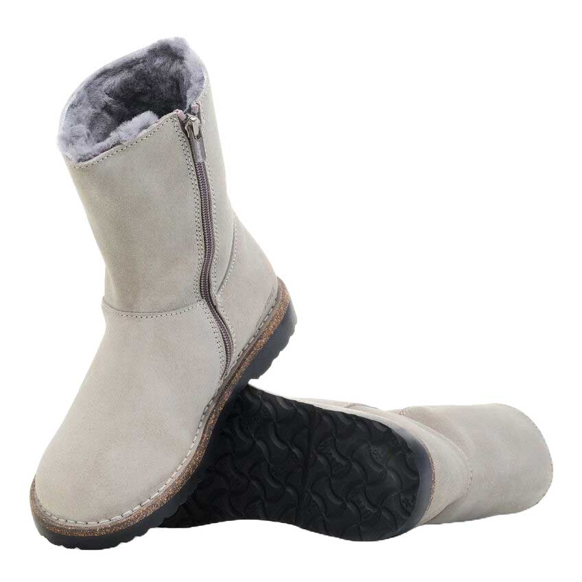 ビルケンシュトックBIRKENSTOCKUppsalaZipShearlingアップサラジップシアリング（レディース）1030049（ストーンコイン）ハーフブーツ「靴」