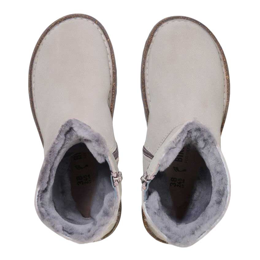ビルケンシュトックBIRKENSTOCKUppsalaZipShearlingアップサラジップシアリング（レディース）1030049（ストーンコイン）ハーフブーツ「靴」