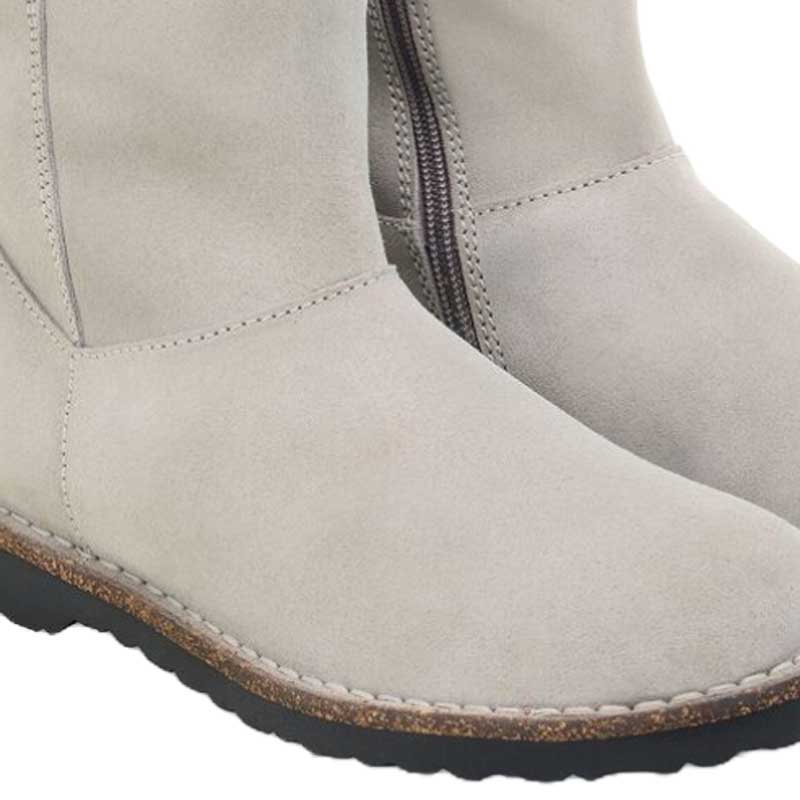 ビルケンシュトックBIRKENSTOCKUppsalaZipShearlingアップサラジップシアリング（レディース）1030049（ストーンコイン）ハーフブーツ「靴」