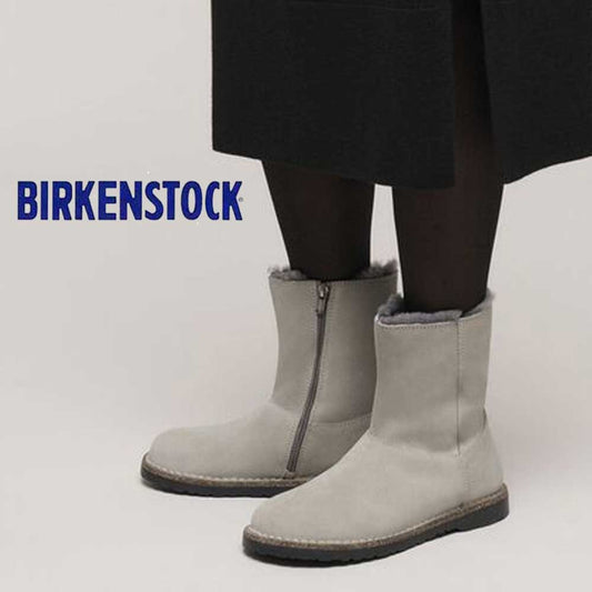 ビルケンシュトックBIRKENSTOCKUppsalaZipShearlingアップサラジップシアリング（レディース）1030049（ストーンコイン）ハーフブーツ「靴」