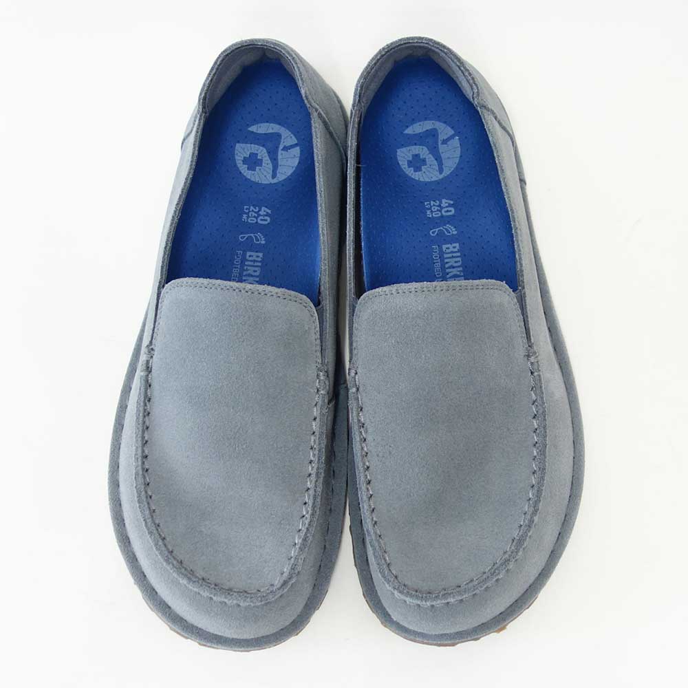 ビルケンシュトックBIRKENSTOCKUTTISLIPON（ウッティ）メンズ（幅広）1030124（スエードレザー／バサルトグレー）スニーカーコンフォートフラットシューズ「靴」