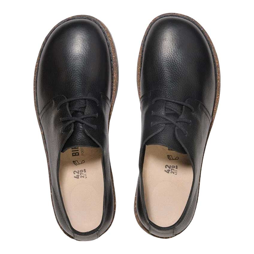ビルケンシュトックBIRKENSTOCKUppsalaLow（アップサラロー）メンズ（幅広レギュラーフィット）1030128（ナチュラルレザー／ブラック）スニーカーコンフォートフラットシューズ「靴」
