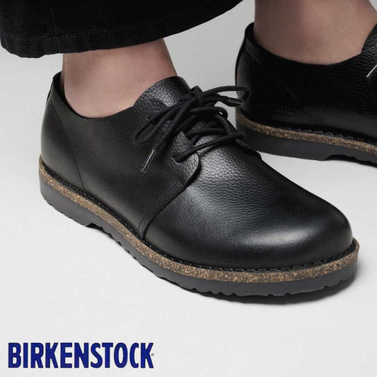 ビルケンシュトックBIRKENSTOCKUppsalaLow（アップサラロー）メンズ（幅広レギュラーフィット）1030128（ナチュラルレザー／ブラック）スニーカーコンフォートフラットシューズ「靴」