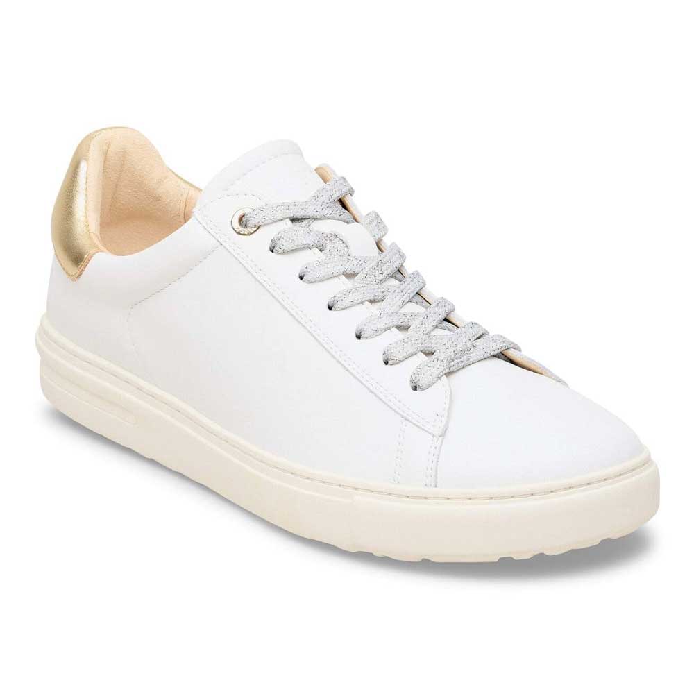 ビルケンシュトックBIRKENSTOCKBendLow（ベンドロー）ナローフィット1030162（ホワイト/メタリックローズ）レディースレザースニーカーコンフォートシューズ「靴」