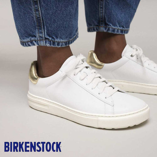 ビルケンシュトックBIRKENSTOCKBendLow（ベンドロー）ナローフィット1030162（ホワイト/メタリックローズ）レディースレザースニーカーコンフォートシューズ「靴」