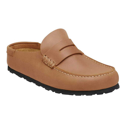 ビルケンシュトック BIRKENSTOCK Naples Wrapped（ネープルズ ラップ）幅広（レギュラーフィット） 1030206（オイルドレザー／コニャック）メンズ サボ クロッグ 快適サンダル 「靴」