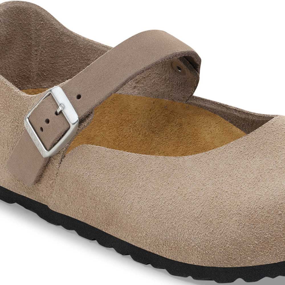 ビルケンシュトックBIRKENSTOCKMantova（マントバ）ナロー（幅狭タイプ）レディース1030432（スエードレザー／トープ）「靴」