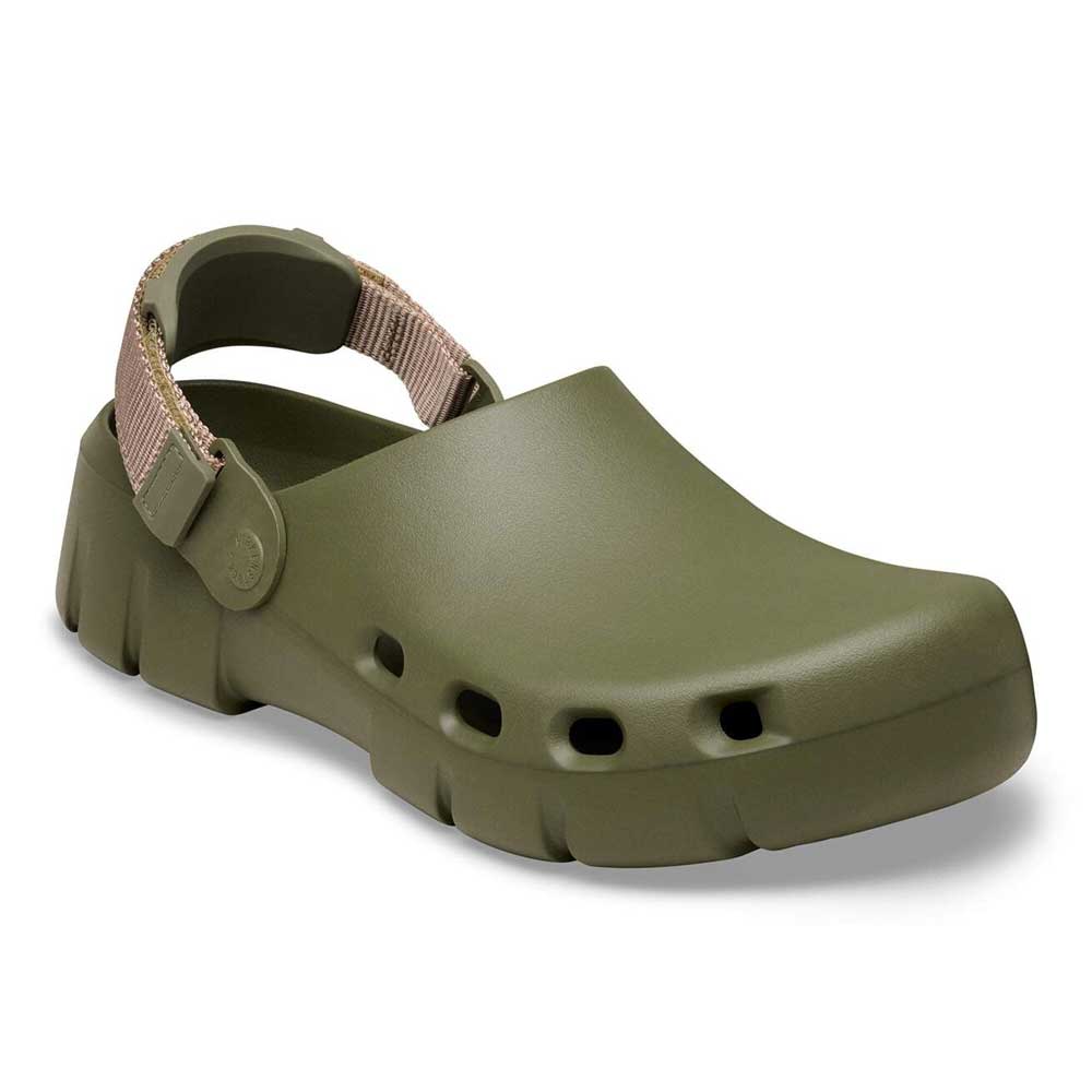 BIRKENSTOCKビルケンシュトックBirkiFlowTEX（ビルキフロー）ユニセックス1030473（カーキ/グレイトープ）EVAクロッグサボ「靴」