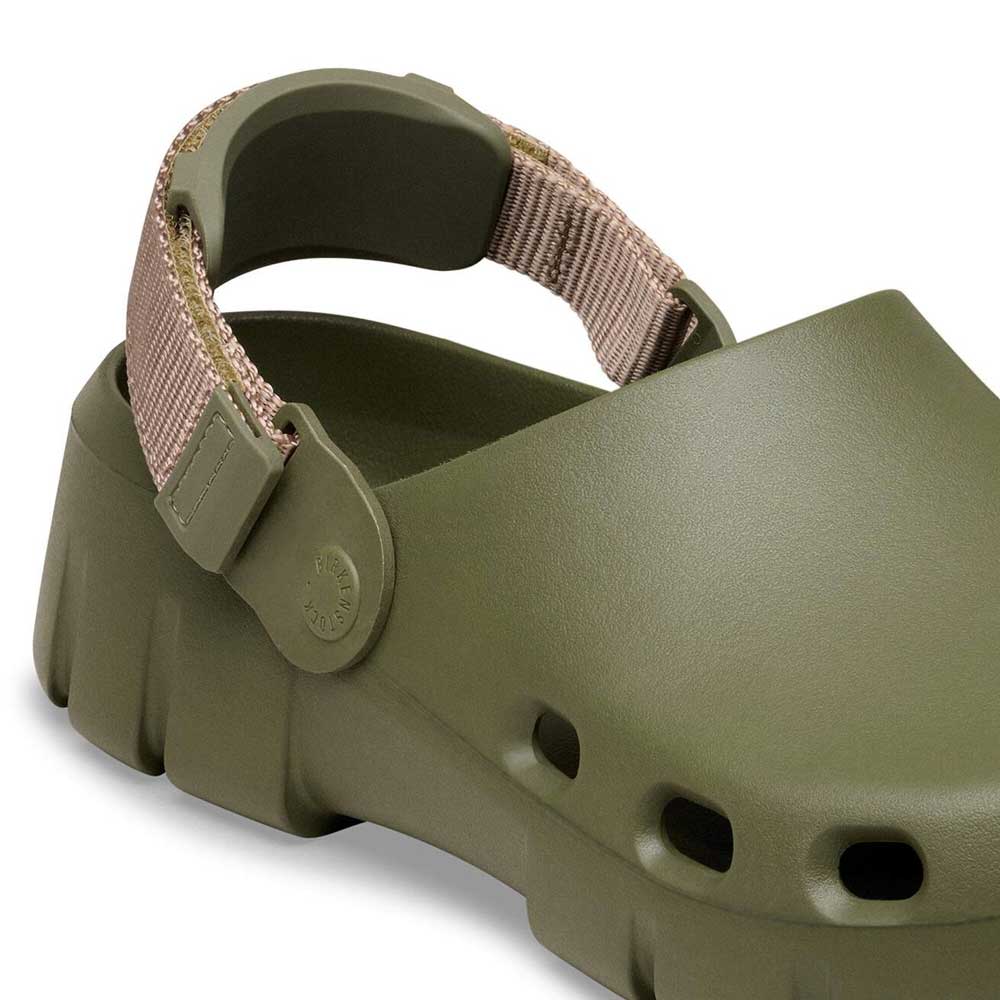 BIRKENSTOCKビルケンシュトックBirkiFlowTEX（ビルキフロー）ユニセックス1030473（カーキ/グレイトープ）EVAクロッグサボ「靴」