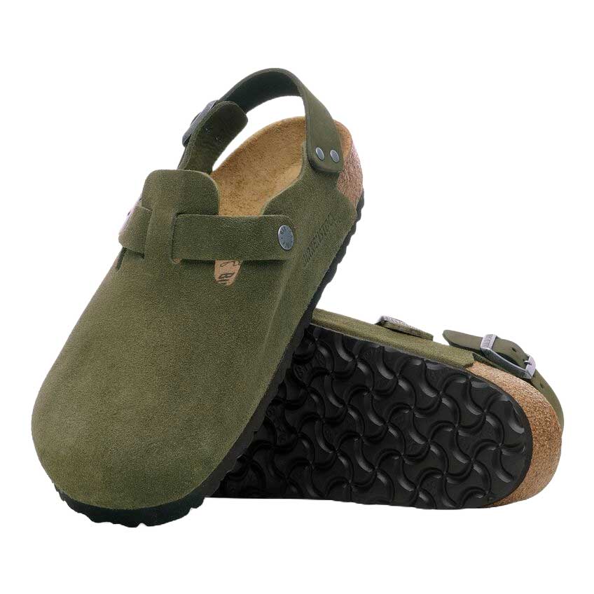 ビルケンシュトックBIRKENSTOCKTokioIISuede（トキオ）幅狭（ナローフィット）1030665（スエードレザー／タイム）レディースサンダルサボクロッグドイツ製快適サンダル「靴」