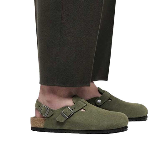 ビルケンシュトックBIRKENSTOCKTokioIISuede（トキオ）幅狭（ナローフィット）1030665（スエードレザー／タイム）レディースサンダルサボクロッグドイツ製快適サンダル「靴」