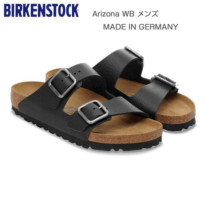 BIRKENSTOCKビルケンシュトックARIZONAWB（アリゾナ）天然皮革1030675ヴィンテージウッドブラック（レギュラーフィット幅広）ドイツ製コンフォートサンダル正規品「靴」