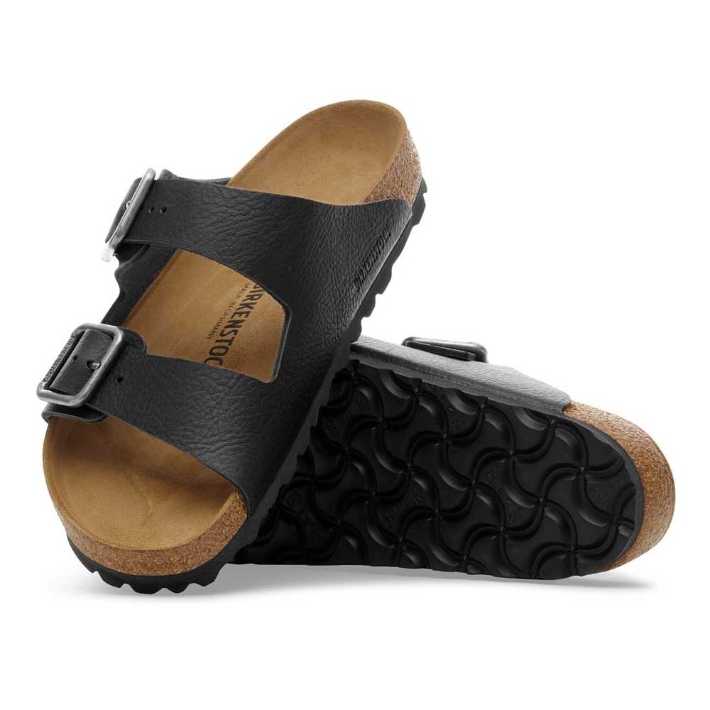 BIRKENSTOCKビルケンシュトックARIZONAWB（アリゾナ）天然皮革1030675ヴィンテージウッドブラック（レギュラーフィット幅広）ドイツ製コンフォートサンダル正規品「靴」