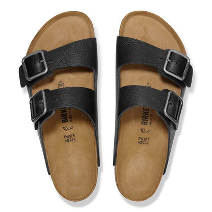 BIRKENSTOCKビルケンシュトックARIZONAWB（アリゾナ）天然皮革1030675ヴィンテージウッドブラック（レギュラーフィット幅広）ドイツ製コンフォートサンダル正規品「靴」