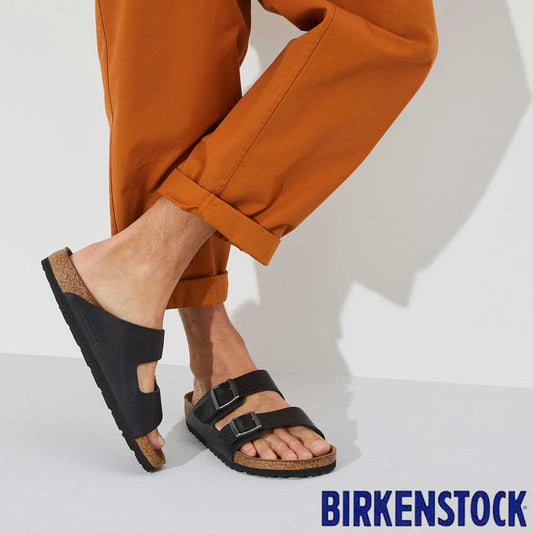 BIRKENSTOCKビルケンシュトックARIZONAWB（アリゾナ）天然皮革1030675ヴィンテージウッドブラック（レギュラーフィット幅広）ドイツ製コンフォートサンダル正規品「靴」
