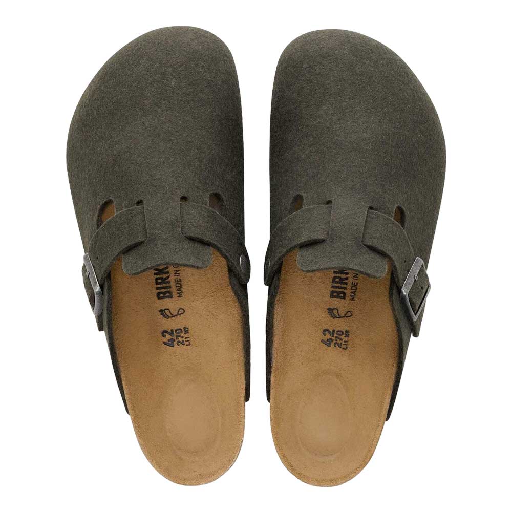 BIRKENSTOCK（ビルケンシュトック）Boston（ボストン）メンズ1030676（フェルト／タイム）レギュラーフィットドイツ生まれの快適フットベッド（正規輸入品）「靴」