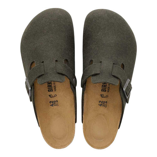 BIRKENSTOCK（ビルケンシュトック）Boston（ボストン）メンズ1030676（フェルト／タイム）レギュラーフィットドイツ生まれの快適フットベッド（正規輸入品）「靴」