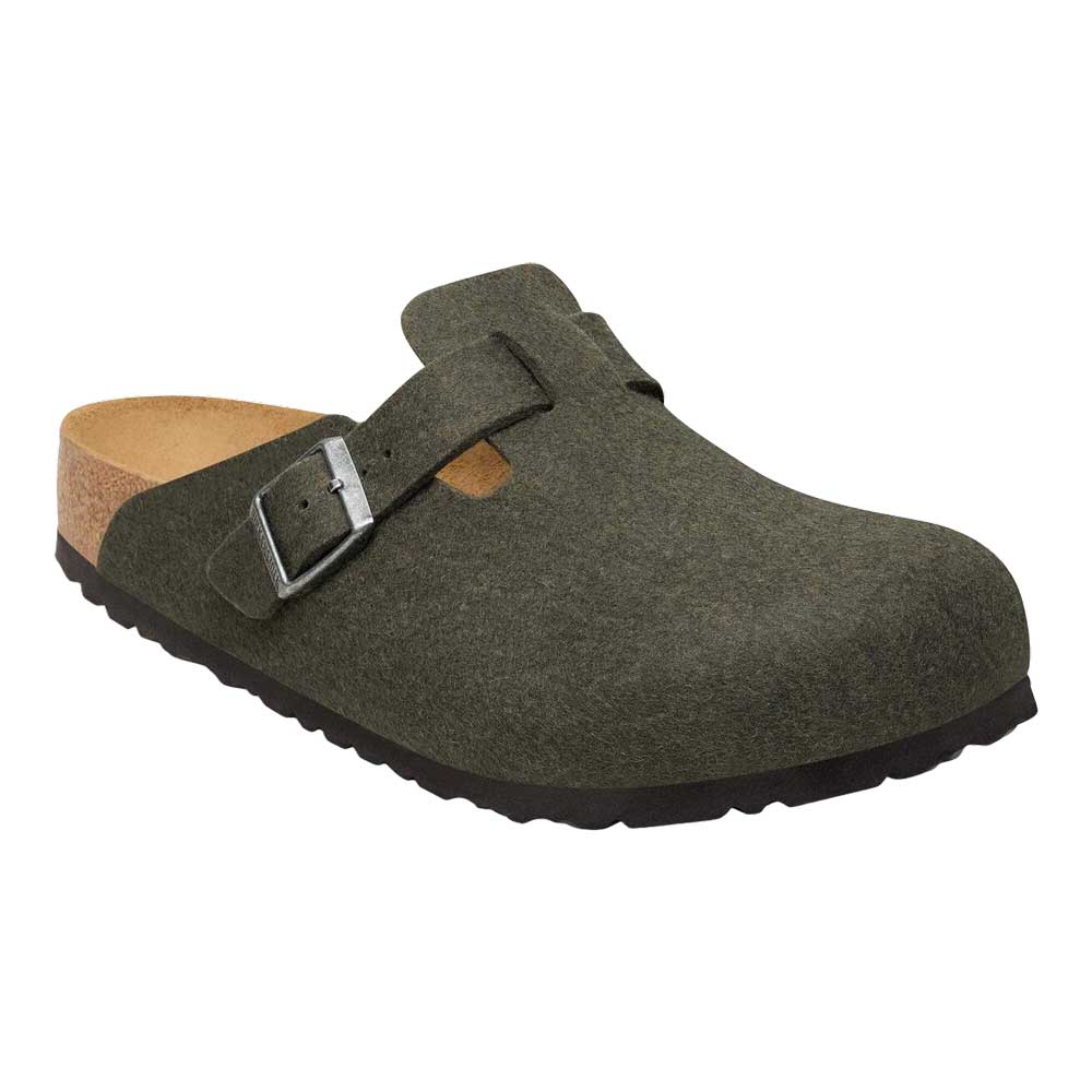BIRKENSTOCK（ビルケンシュトック） Boston（ボストン）メンズ 1030676（フェルト／タイム） レギュラーフィット ドイツ生まれの快適フットベッド（正規輸入品） 「靴」