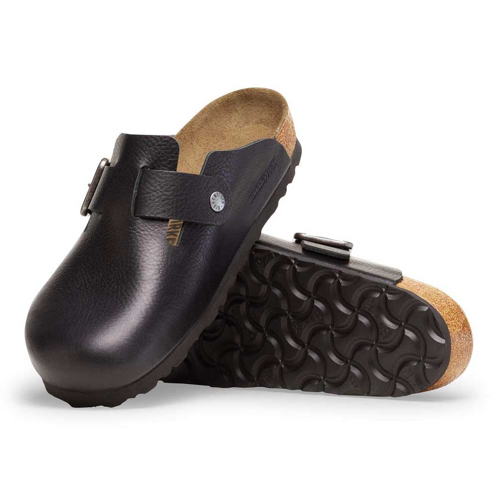 ビルケンシュトックBIRKENSTOCKBostonWB（ボストンワイヤーバックル）幅広（レギュラーフィット）1030691（ヴィンテージウッドブラック）メンズサンダルサボクロッグドイツ製快適サンダル「靴」
