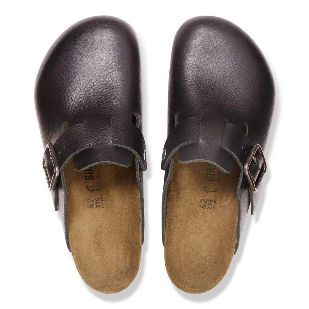 ビルケンシュトックBIRKENSTOCKBostonWB（ボストンワイヤーバックル）幅広（レギュラーフィット）1030691（ヴィンテージウッドブラック）メンズサンダルサボクロッグドイツ製快適サンダル「靴」