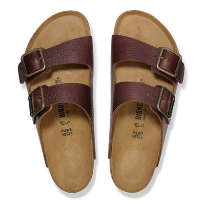 BIRKENSTOCKビルケンシュトックARIZONAWB（アリゾナ）天然皮革1030702ヴィンテージウッドロースト（レギュラーフィット幅広）ドイツ製コンフォートサンダル正規品「靴」