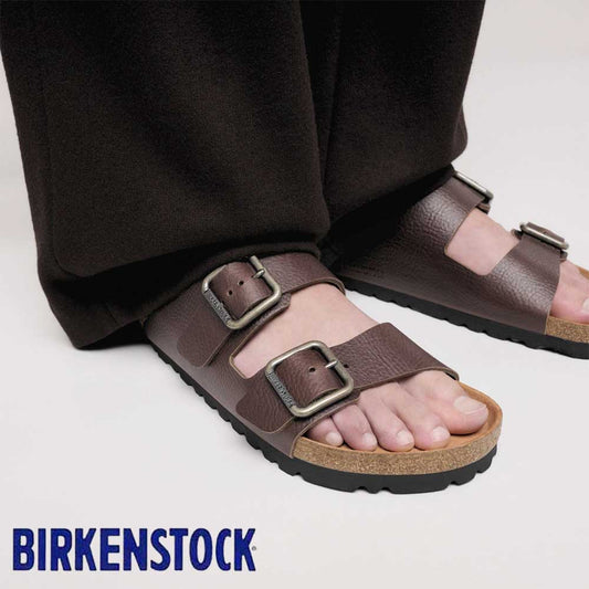 BIRKENSTOCKビルケンシュトックARIZONAWB（アリゾナ）天然皮革1030702ヴィンテージウッドロースト（レギュラーフィット幅広）ドイツ製コンフォートサンダル正規品「靴」