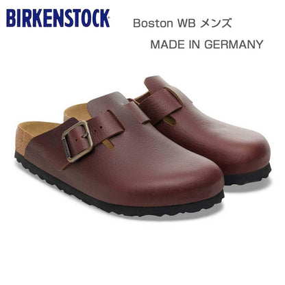 ビルケンシュトックBIRKENSTOCKBostonWB（ボストンワイヤーバックル）幅広（レギュラーフィット）1030703（ヴィンテージウッドロースト）メンズサンダルサボクロッグドイツ製快適サンダル「靴」