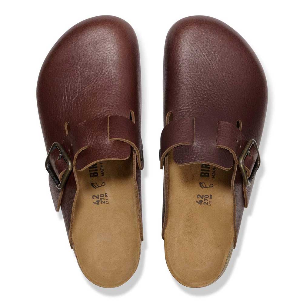 ビルケンシュトックBIRKENSTOCKBostonWB（ボストンワイヤーバックル）幅広（レギュラーフィット）1030703（ヴィンテージウッドロースト）メンズサンダルサボクロッグドイツ製快適サンダル「靴」