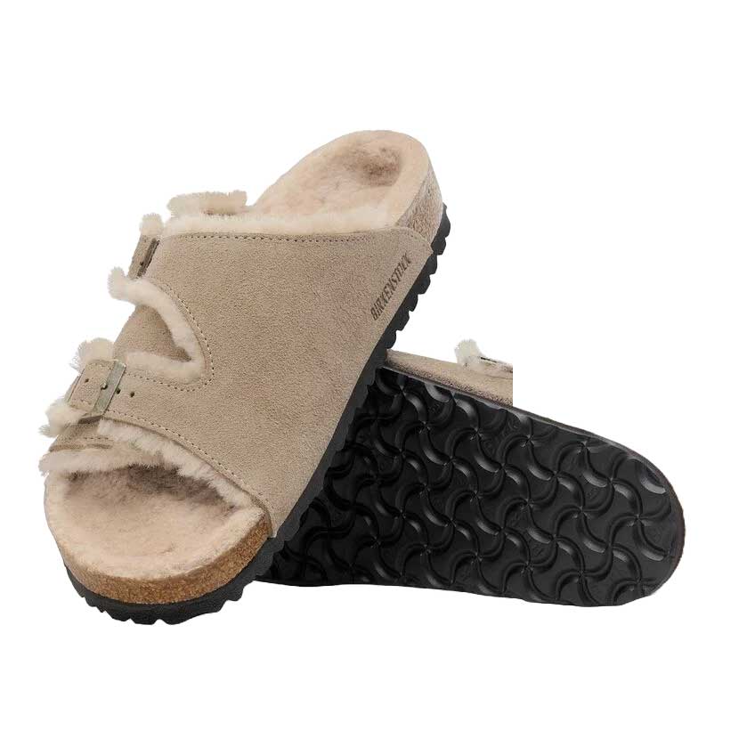 ビルケンシュトックBIRKENSTOCKZurichLammfell（チューリッヒシアリング）1030710トープ（スエードレザー／ボア）（レディースサンダルナローフィット）「正規輸入品」「靴」