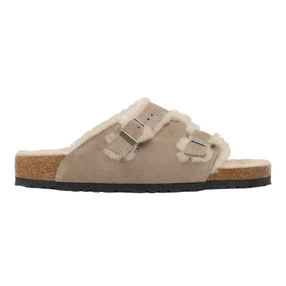 ビルケンシュトックBIRKENSTOCKZurichLammfell（チューリッヒシアリング）1030710トープ（スエードレザー／ボア）（レディースサンダルナローフィット）「正規輸入品」「靴」