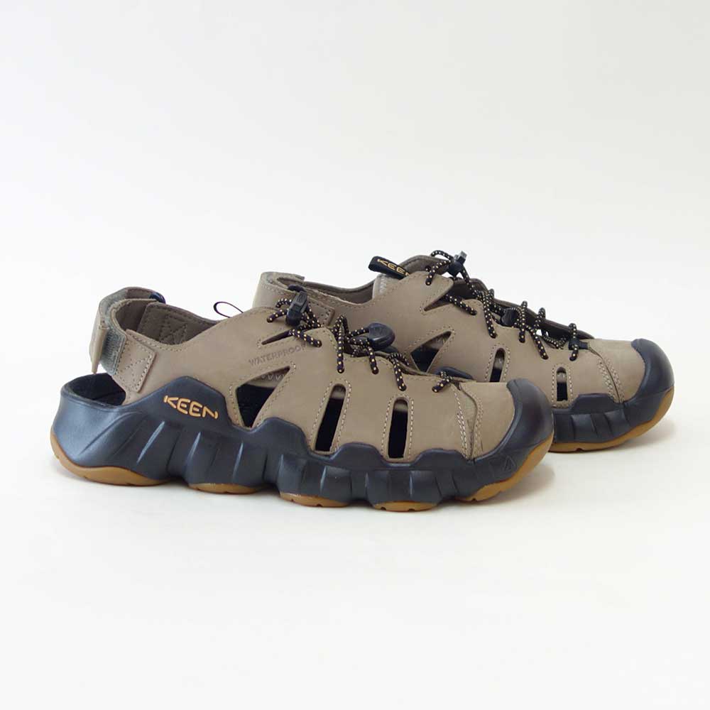 KEENキーンHYPERPORTFISHERMANLEATHERハイパーポートフィッシャーマン1030723（メンズ）カラー：Brindle/OakBuffスポーツサンダルウォーターシューズ「靴」
