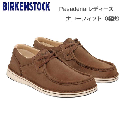 ビルケンシュトックBIRKENSTOCKPASADENA（パサデナ）レディース（幅狭ナローフィット）1030873（スエードレザー／ダークティー）スニーカーコンフォートフラットシューズ「靴」