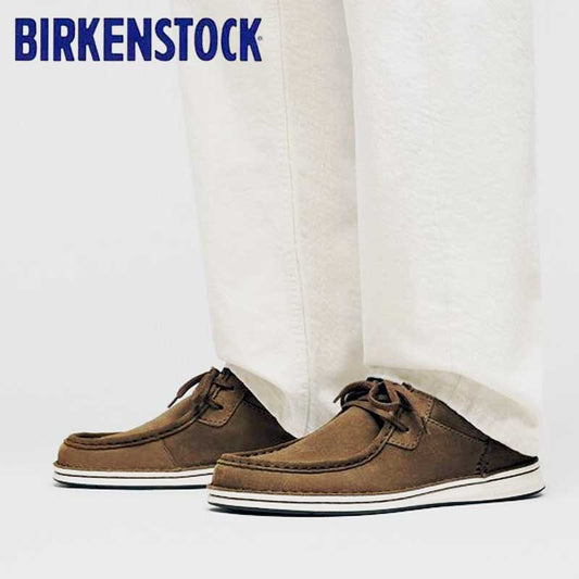 ビルケンシュトックBIRKENSTOCKPASADENA（パサデナ）レディース（幅狭ナローフィット）1030873（スエードレザー／ダークティー）スニーカーコンフォートフラットシューズ「靴」