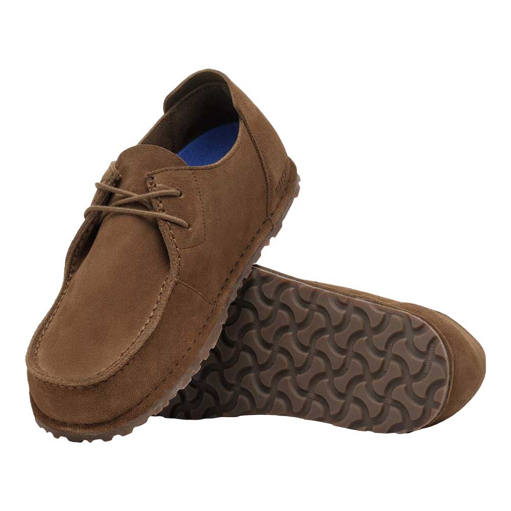 ビルケンシュトックBIRKENSTOCKUTTILACE（ウッティレース）レディース（幅狭）1030875（ベロアレザー／ダークティー）スニーカーコンフォートフラットシューズ「靴」