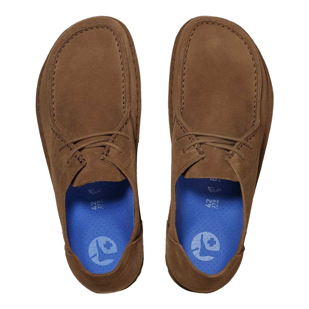 ビルケンシュトックBIRKENSTOCKUTTILACE（ウッティレース）レディース（幅狭）1030875（ベロアレザー／ダークティー）スニーカーコンフォートフラットシューズ「靴」